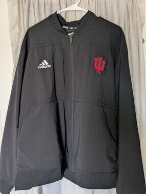 Indiana Hoosiers Adidas Bomber Jacket XXL